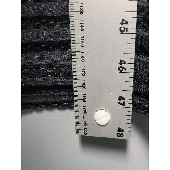 Boohoo Full Skirted Prom Midi Dress Women's 24 Black NWT Plus Boutique Lined Net - Picture 13 of 14